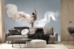 Fototapeta: Baletnica w artystycznej pozie