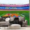Fototapeta: Barcelona ​​hiszpania boisko i trybuny na stadionie camp nou