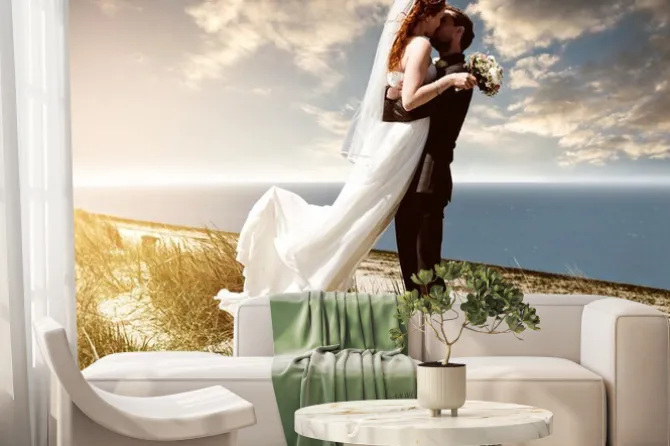 Fototapeta: Beach wedding