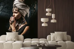 Fototapeta: Beautiful young stylish woman wearing turban outdoors portrait