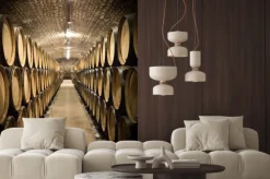 Fototapeta: Beczki w starej winiarni