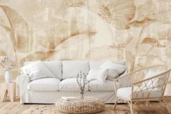 Fototapeta: Beżowe liście