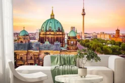 Fototapeta: Berlin o zachodzie słońca panorama