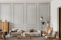 Fototapeta: Biała elegancja sztukateria 3d