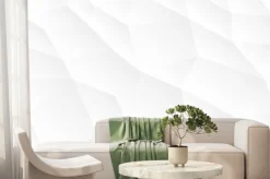 Fototapeta: Biała geometria w 3d