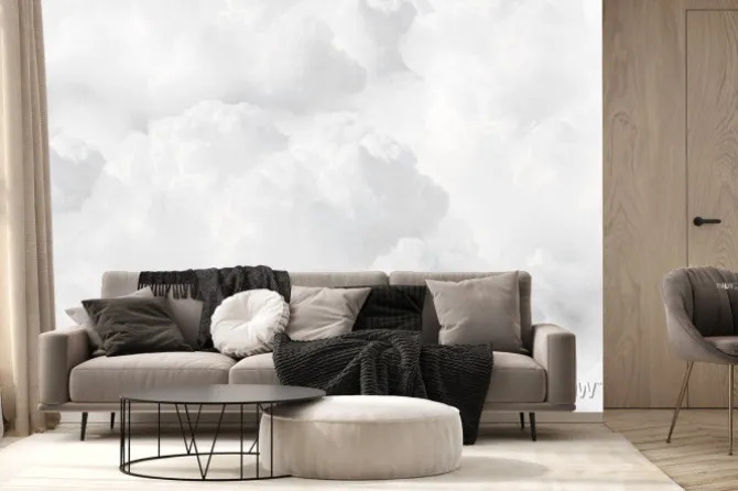 Fototapeta: Białe chmury