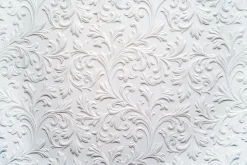 Fototapeta: Białe ornamenty efekt 3d