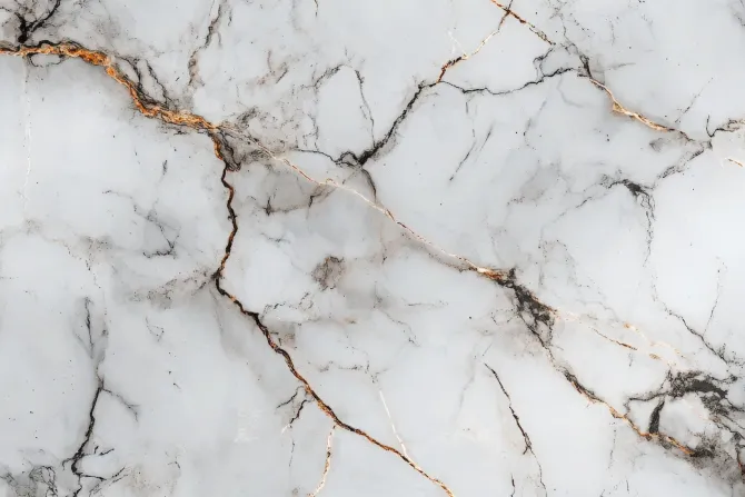 Fototapeta: Biały marmur kamienna tekstura tło