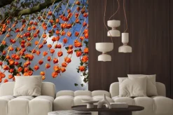 Fototapeta: Bliska streszczenie physalis w little india diwali festiwalu