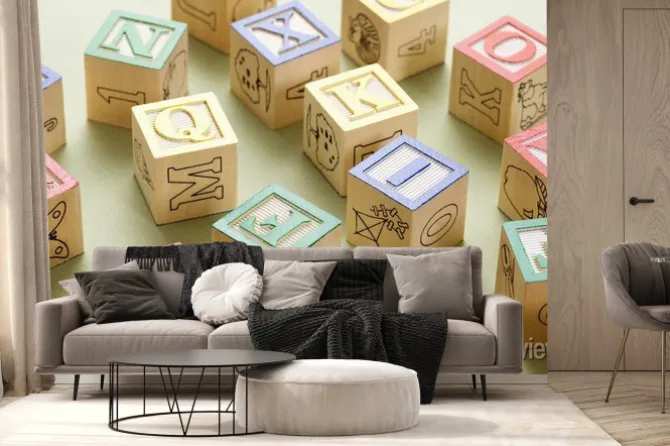 Fototapeta: Bloków zabawki.