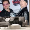Fototapeta: Bono i the edge of u2 na 2016 iheartradio music awards, które