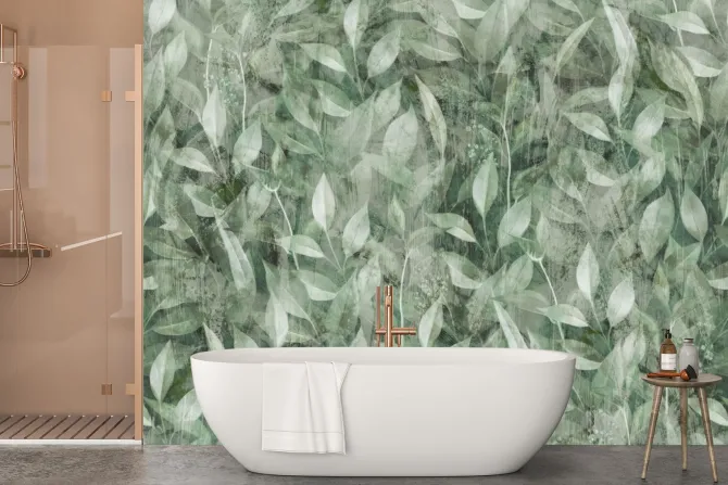 Fototapeta: Botaniczne z liśćmi