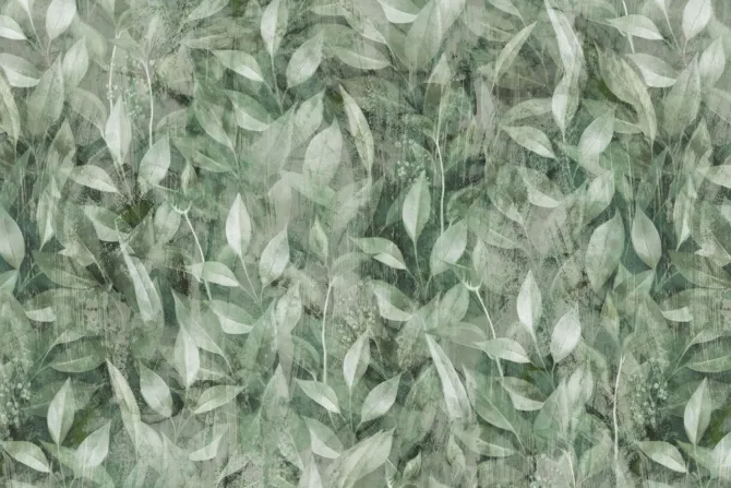 Fototapeta: Botaniczne z liśćmi