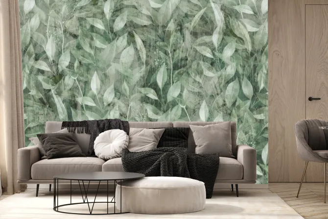 Fototapeta: Botaniczne z liśćmi