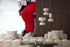 Fototapeta: Bramkarz hokejowy