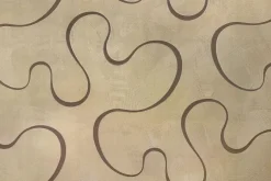 Fototapeta: Brązowe linie fal na teksturze