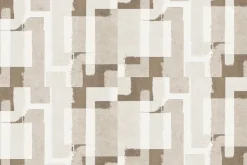 Fototapeta: Brązowo-beżowy wzór geometryczny