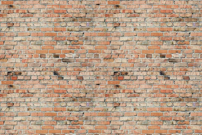 Fototapeta: Ceglana ściana efekt 3d