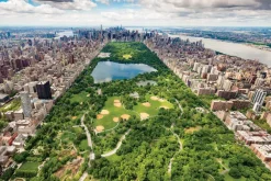 Fototapeta: Central park na manhattanie w nowym jorku