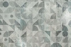 Fototapeta: Ściana z betonu w stylu grunge z ornamentami