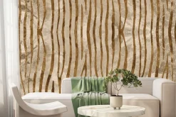 Fototapeta: Cienkie paski na jasnym tle