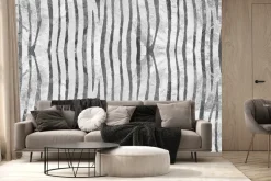 Fototapeta: Cienkie paski na jasnym tle