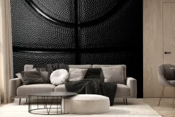 Fototapeta: Czarna piłka do koszykówki