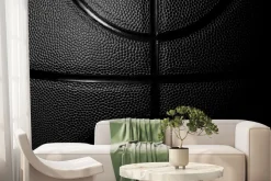 Fototapeta: Czarna piłka do koszykówki