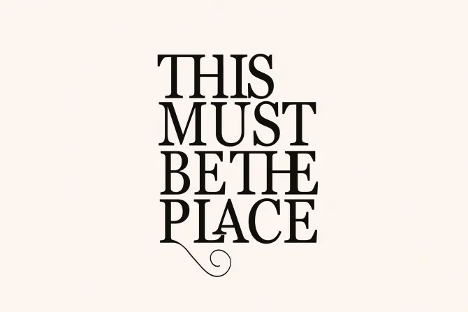 Fototapeta: Czarny napis po angielsku na jasnym tle