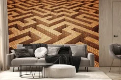 Fototapeta: Czerwona cegła mace