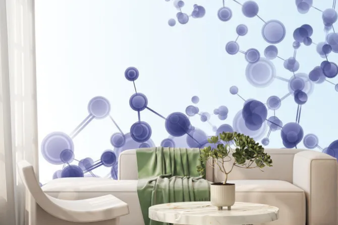 Fototapeta: Cząsteczka