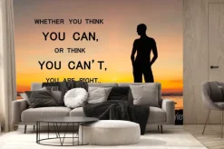 Fototapeta: Czy myślisz, że możesz lub nie możesz masz rację