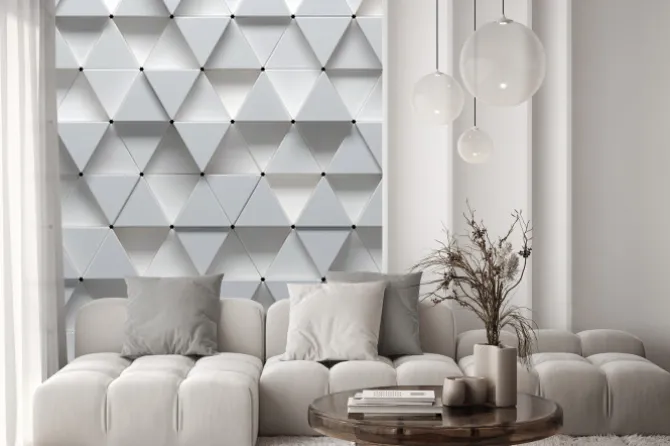 Fototapeta: 3d ilustracją wzoru geometrycznego