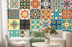 Fototapeta: Dekoracyjne portugalskie płytki azulejo
