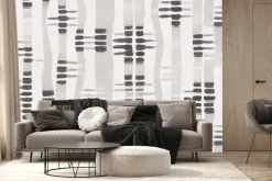 Fototapeta: Delikatne przerywane paski