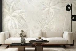 Fototapeta: Delikatny krajobraz tropikalnych palm