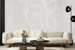 Fototapeta: Delikatny szkic morskich meduz