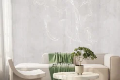 Fototapeta: Delikatny szkic morskich meduz