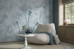 Fototapeta: Dmuchawce na wietrze z motylami