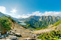 Fototapeta: Dolina pięciu stawów letni krajobraz