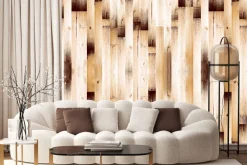 Fototapeta: Drewniana tekstura deski w stylu retro