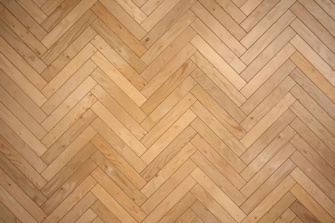 Fototapeta: Drewniany parkiet wzór jodełka