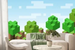 Fototapeta: Drzewa minecraft