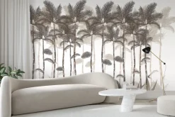 Fototapeta: Drzewa palm w tropikalnej dżungli