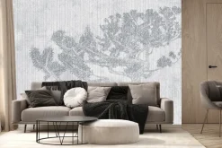 Fototapeta: Drzewo o subtelnym rysunku w stylu vintage