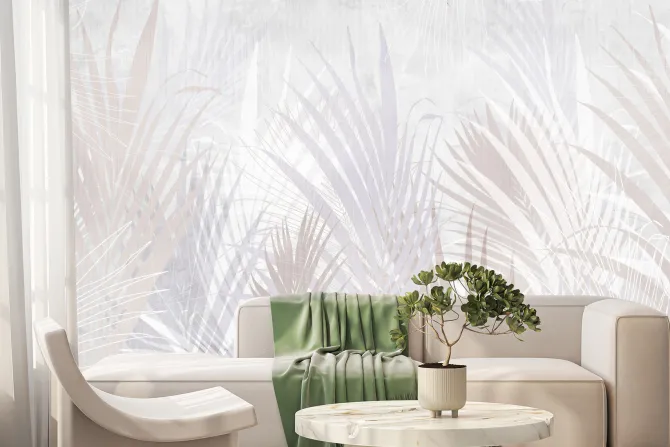 Fototapeta: Duże tropikalne liście