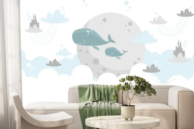 Fototapeta: Dzieci graficzny ilustracja. wykorzystanie do nadruku na ścianie,