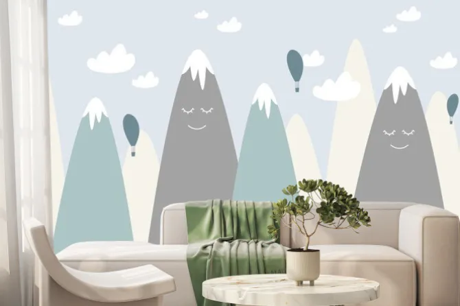 Fototapeta: Dzieci graficzny ilustracja. wykorzystanie do nadruku na ścianie,