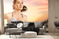 Fototapeta: Dziewczyna w sporcie