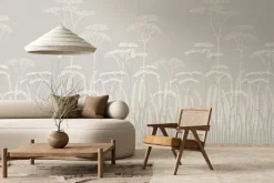 Fototapeta: Dzika łąką z polnymi kwiatami